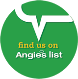 Find us on Angie's list button